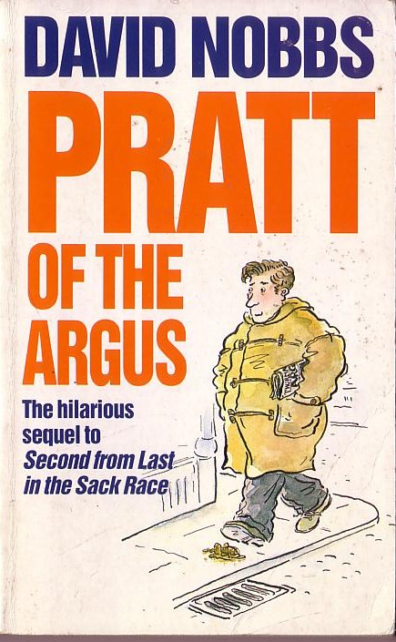 David Nobbs  PRATT OF THE ARGUS front book cover image
