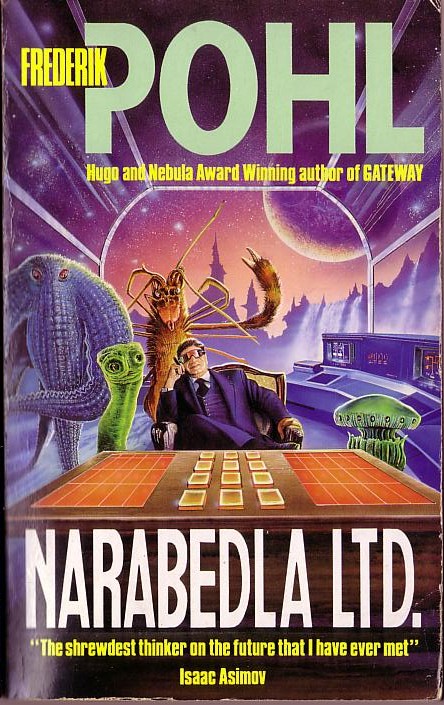 Frederik Pohl  NARABEDLA LTD. front book cover image