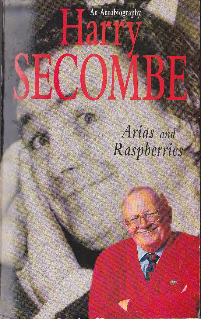 Harry Secombe  ARIAS AND RASPBERRIES front book cover image
