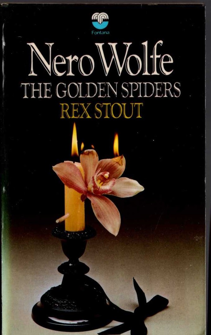 Rex Stout  THE GOLDEN SPIDERS front book cover image