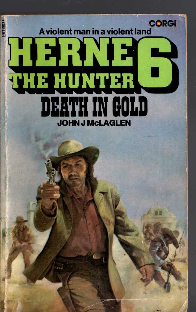 John McLaglen  HERNE THE HUNTER 6: DEATH IN GOLD front book cover image