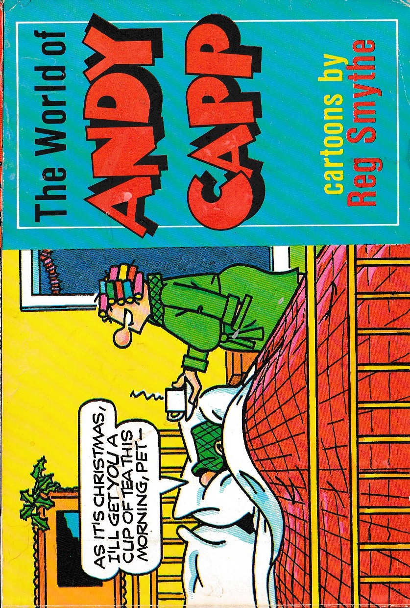 Reg Smythe  THE WORLD OF ANDY CAPP 1990 front book cover image