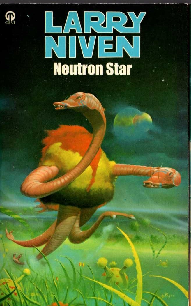 Larry Niven  NEUTRON STAR front book cover image