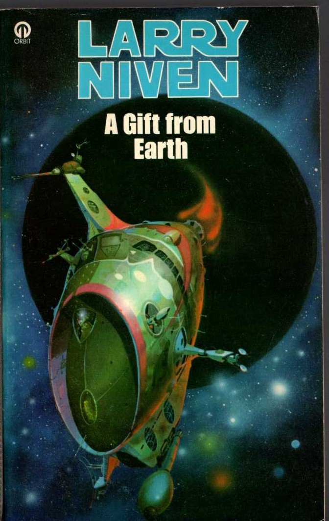 Larry Niven  A GIFT FROM EARTH front book cover image