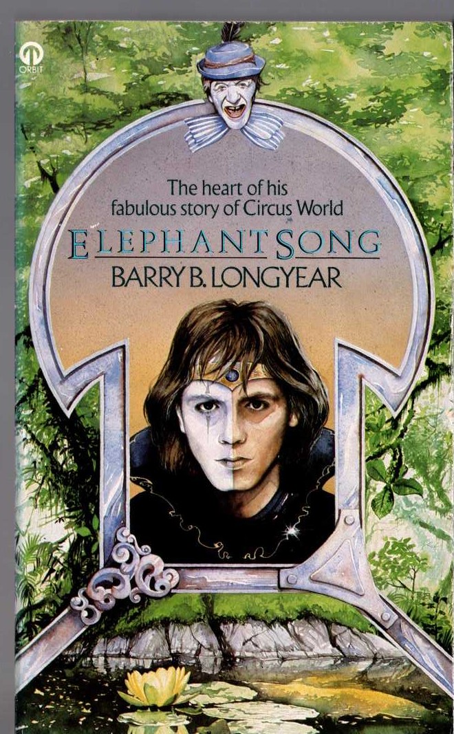 Barry B. Longyear  ELEPHANT SONG front book cover image