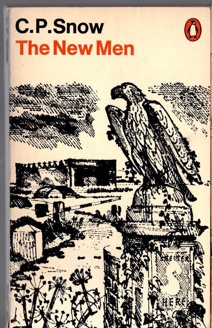 C.P. Snow  THE NEW MEN front book cover image