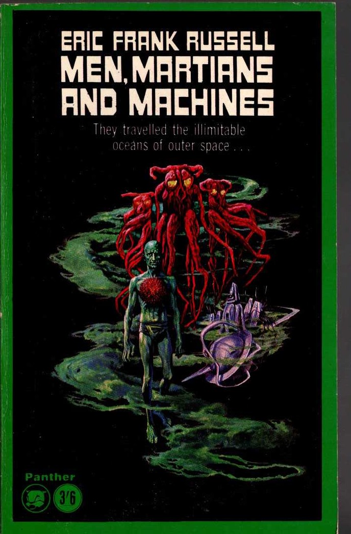 Eric Frank Russell  MEN, MARTIANS AND MACHINES front book cover image