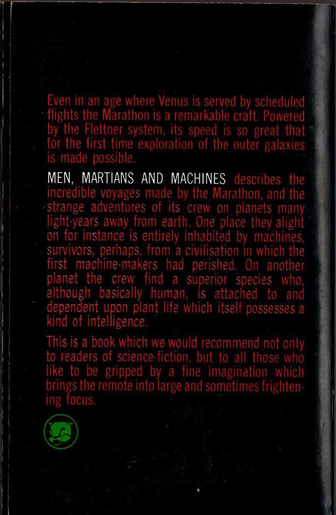 Ted Mark  PUSSYCAT, PYSSYCAT! magnified rear book cover image