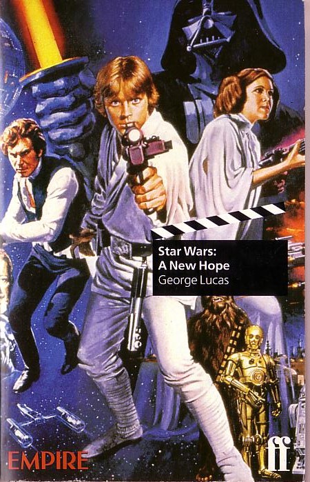 George Lucas  STAR WARS: A NEW HOPE (Screenplay) front book cover image