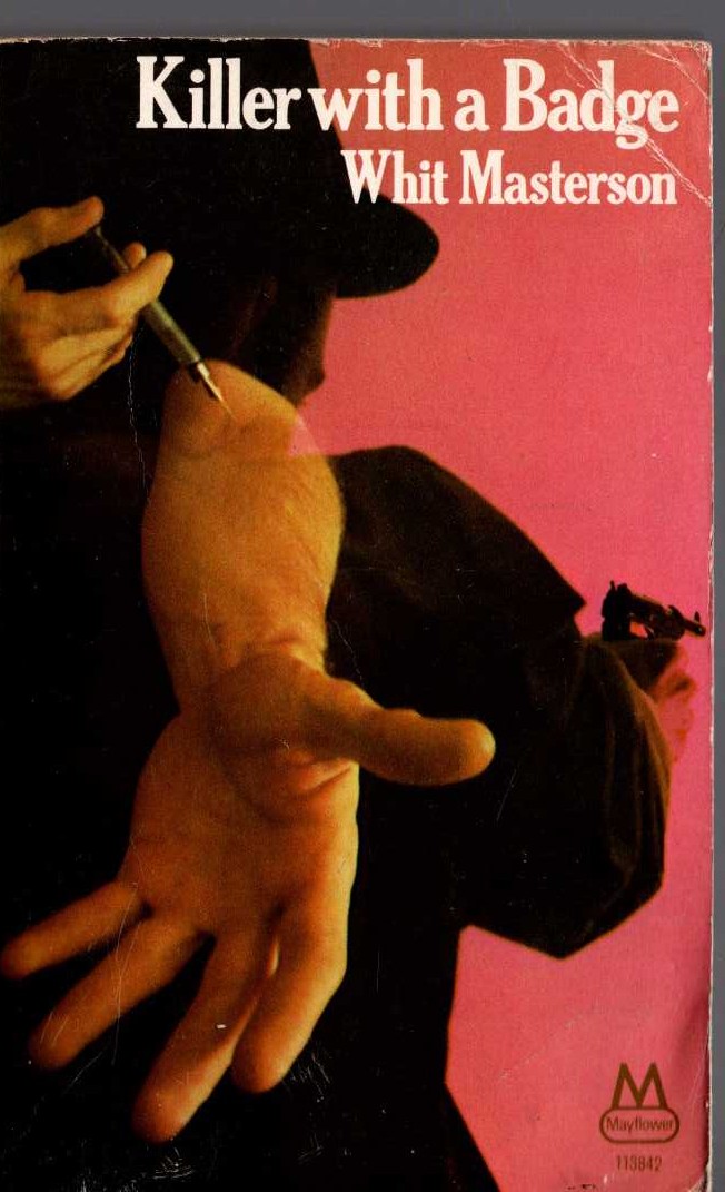 Whit Masterson  KILLER WITH A BADGE front book cover image