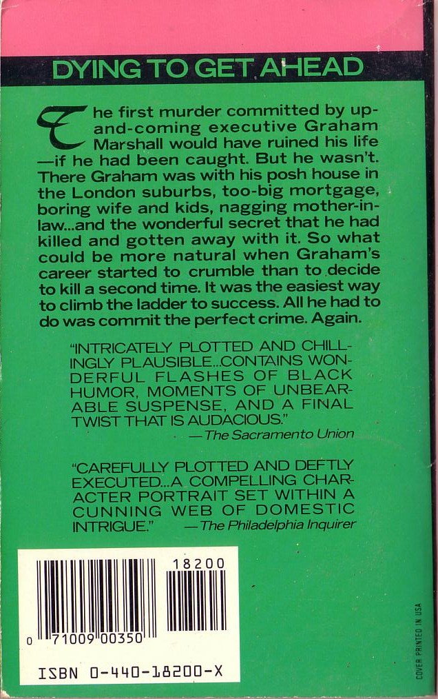 Evan Hunter  HAPPY NEW YEAR, HERBIE magnified rear book cover image