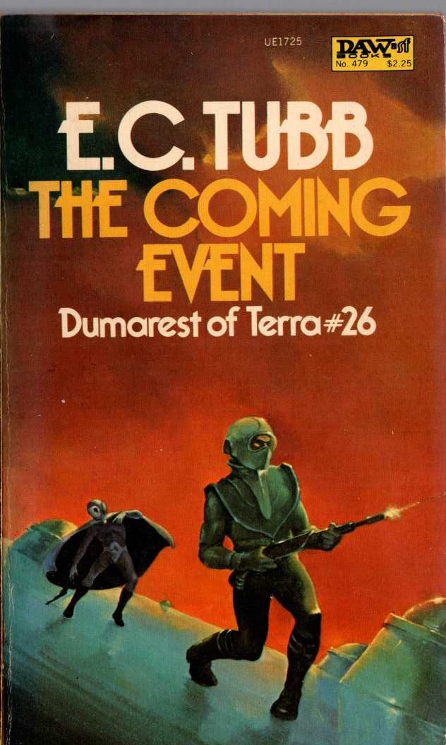 E.C. Tubb  THE COMING EVENT front book cover image