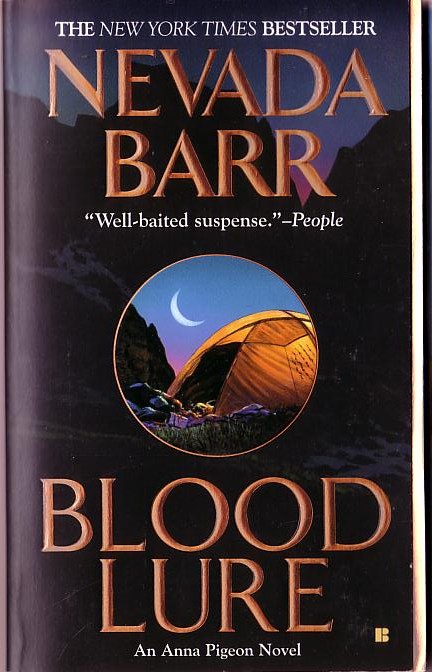 Nevada Barr  BLOOD LURE front book cover image