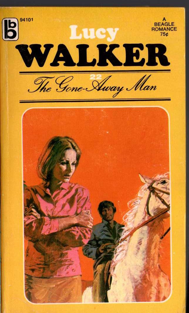 Lucy Walker  THE GONE-AWAY MAN front book cover image