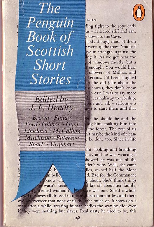 J.F. Hendry  THE PENGUIN BOOK OF SCOTTISH SHORT STORIES front book cover image