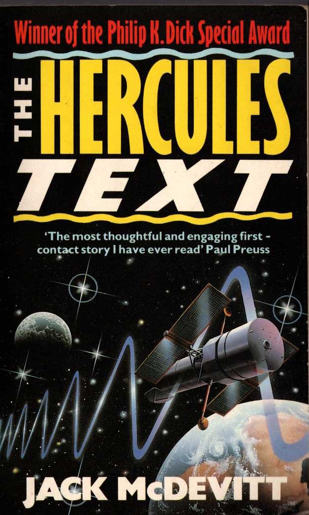 Jack McDevitt  THE HERCULES TEXT front book cover image