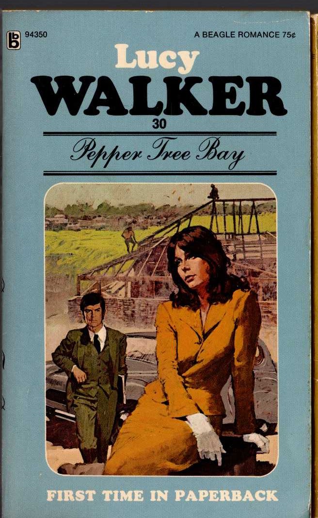 Lucy Walker  PEPPER TREE BAY front book cover image