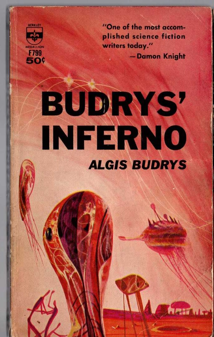 Algis Budrys  BUDRYS' INFERNO front book cover image