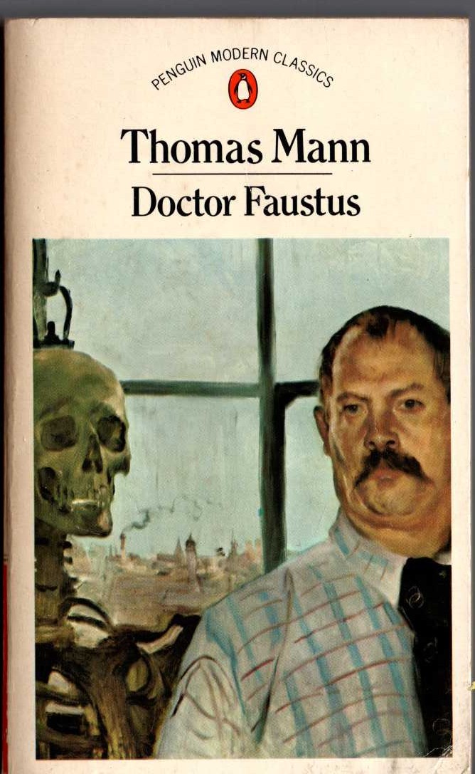 Thomas Mann  DOCTOR FAUSTUS front book cover image