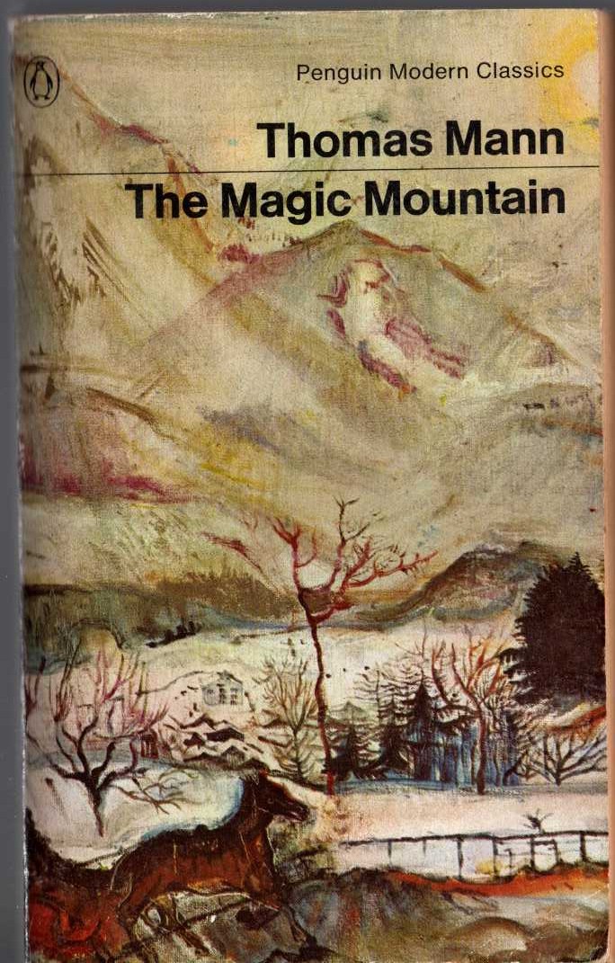 Thomas Mann  THE MAGIC MOUNTAIN front book cover image
