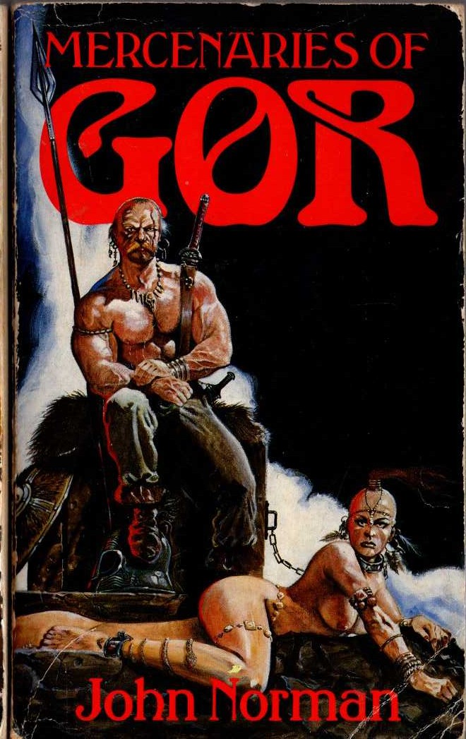 John Norman  MERCENERIES OF GOR front book cover image