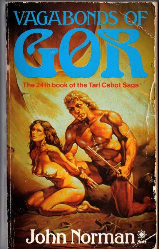 John Norman  VAGABONDS OF GOR front book cover image