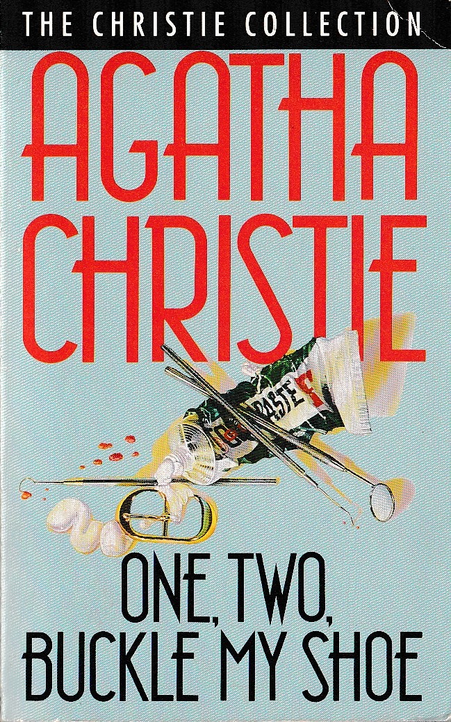 Agatha Christie  ONE, TWO, BUCLKLE MY SHOE front book cover image