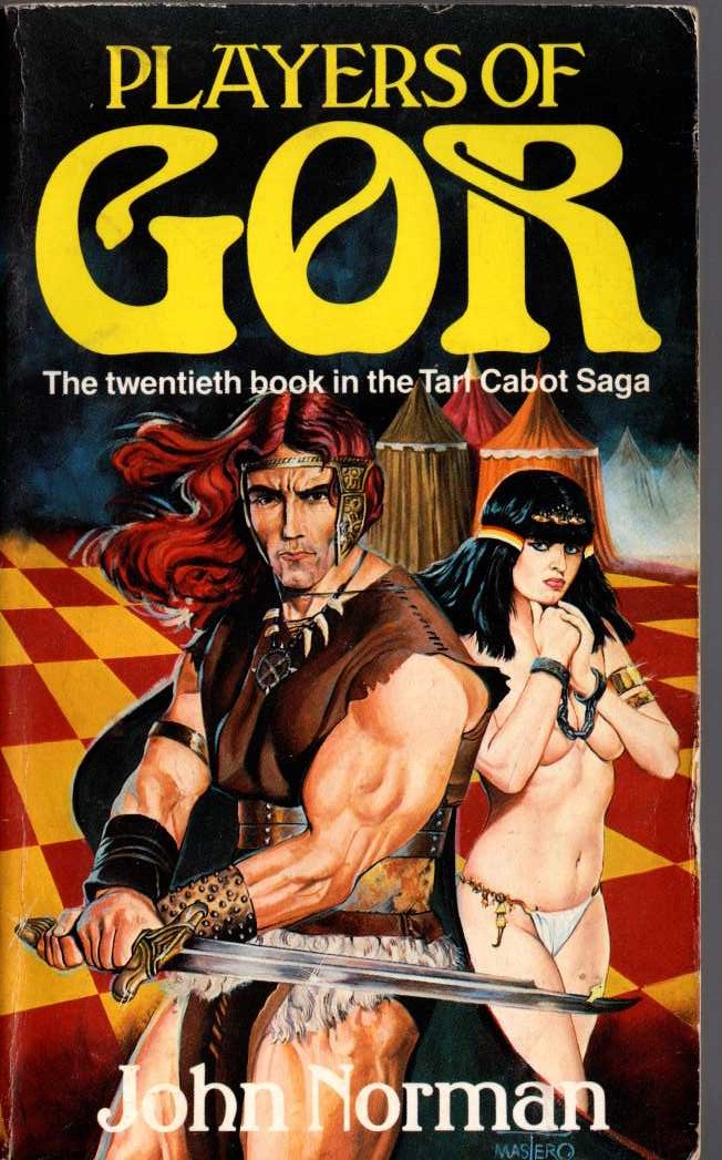 John Norman  PLAYERS OF GOR front book cover image