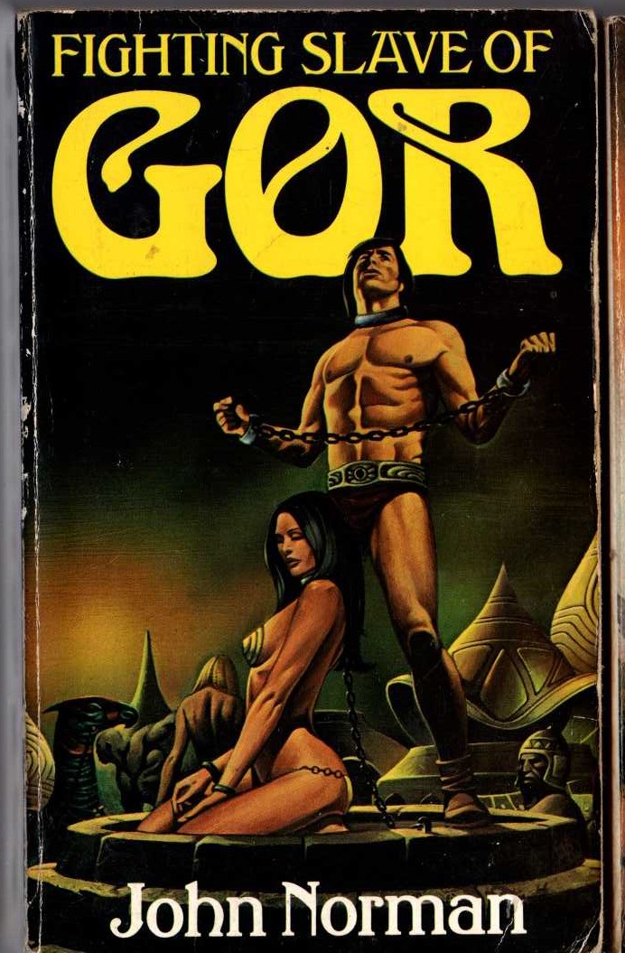 John Norman  FIGHTING SLAVE OF GOR front book cover image