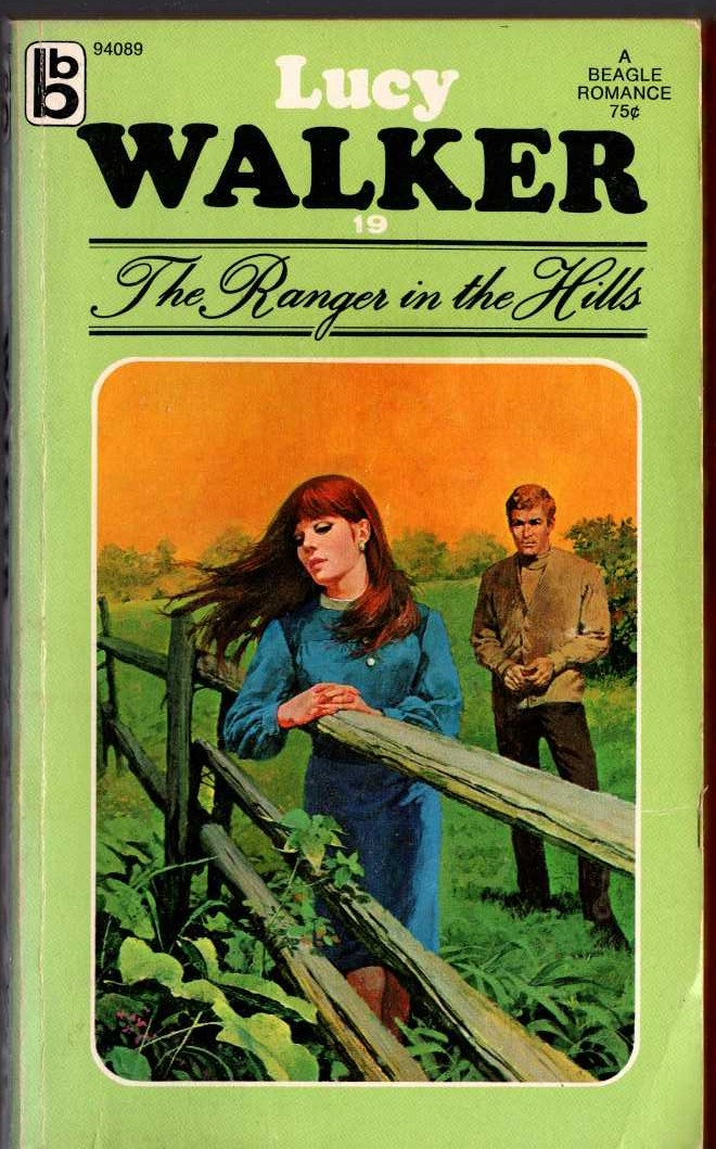 Lucy Walker  THE RANGER IN THE HILLS front book cover image