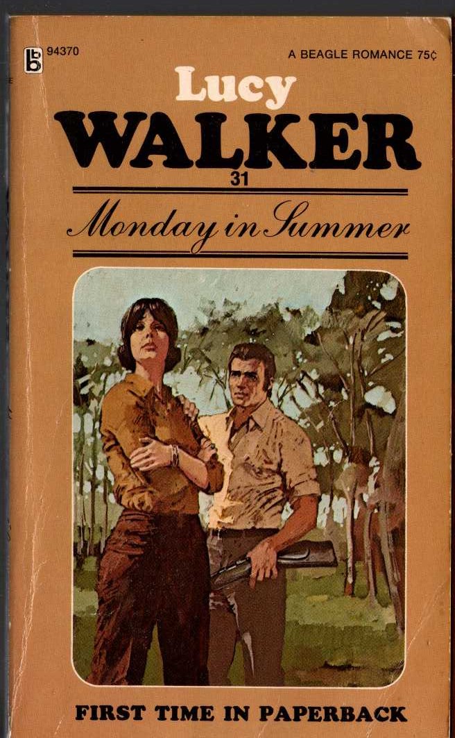 Lucy Walker  MONDAY IN SUMMER front book cover image