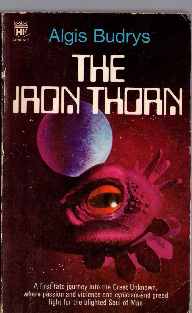 Algis Budrys  THE IRON THORN front book cover image