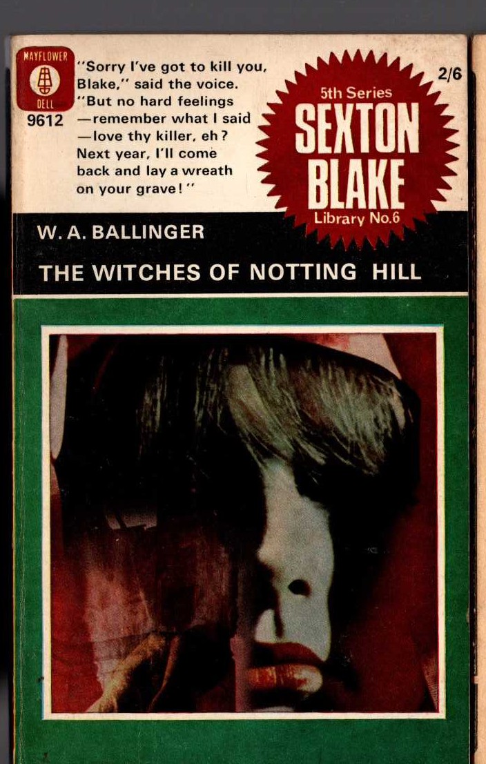 W.A. Ballinger  THE WITCHES OF NOTTING HILL (Sexton Blake) front book cover image