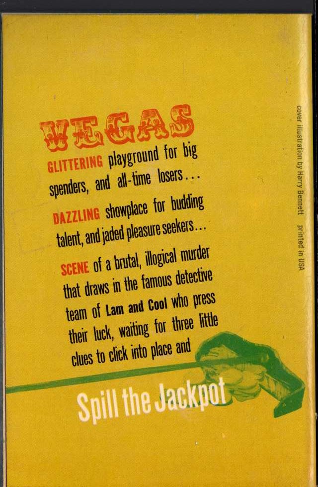 W.A. Ballinger  THE WITCHES OF NOTTING HILL (Sexton Blake) magnified rear book cover image