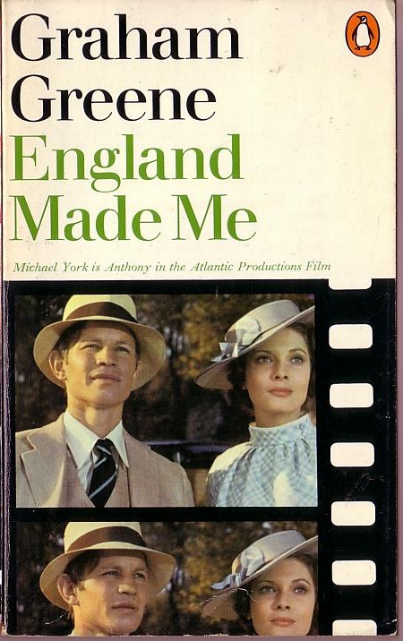 Graham Greene  ENGLAND MADE ME (Michael York) front book cover image
