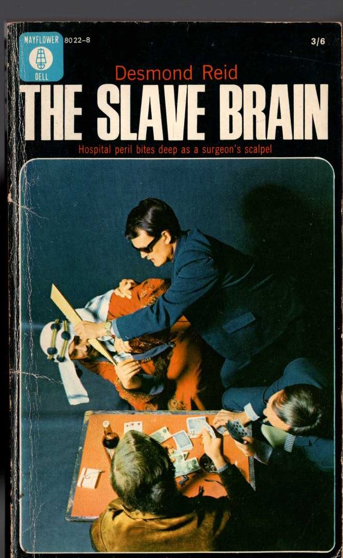 Desmond Reid  THE SLAVE BRAIN (Sexton Blake) front book cover image