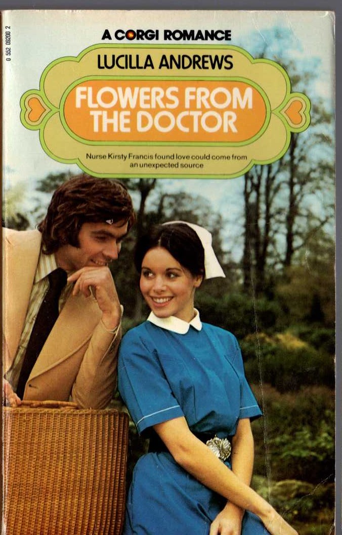 Lucilla Andrews  FLOWERS FROM THE DOCTOR front book cover image