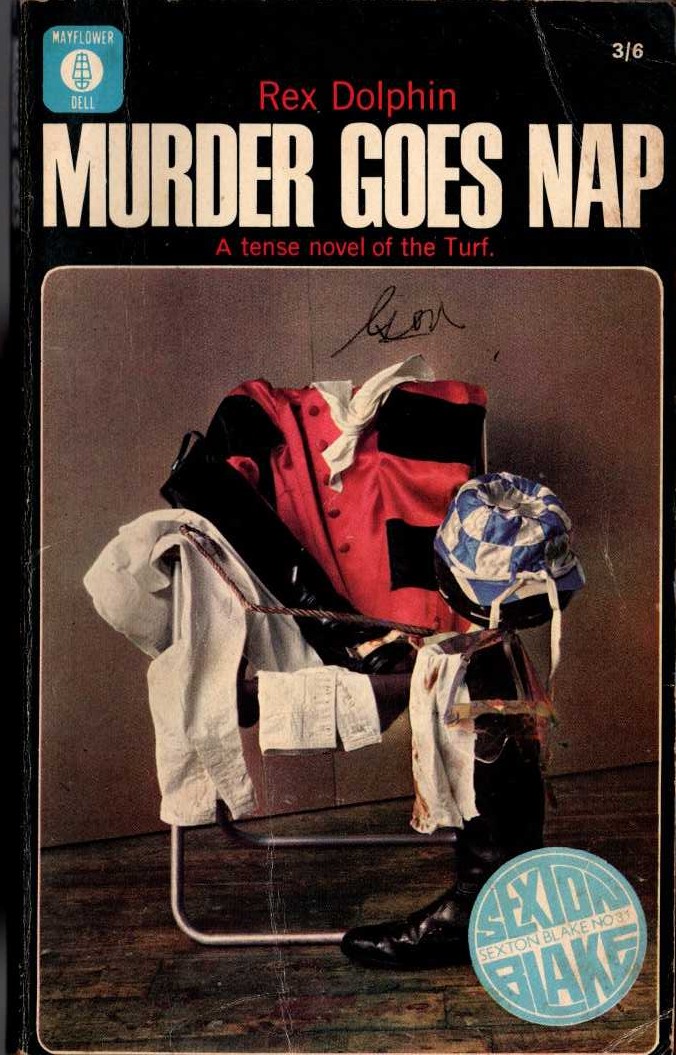 Rex Dolphin  MURDER GOES NAP (Sexton Blake) front book cover image