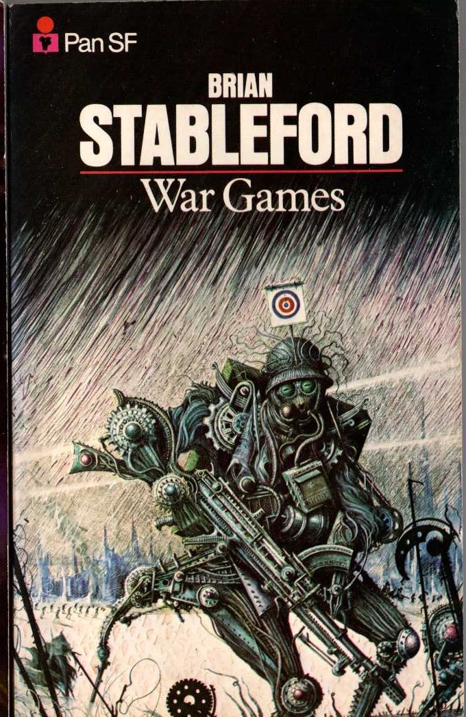 Brian Stableford  WAR GAMES front book cover image