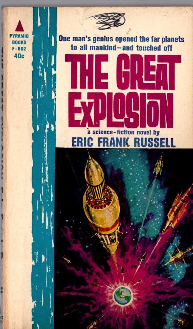 Eric Frank Russell  THE GREAT EXPLOSION front book cover image