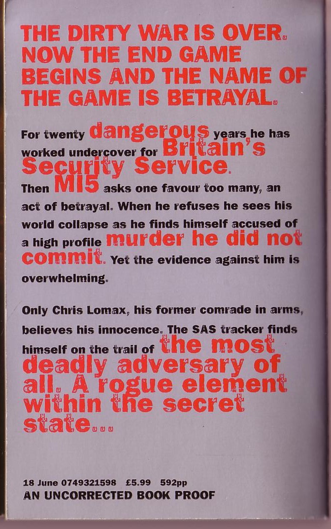 August Derleth (edits) THE TIME OF INFINITY magnified rear book cover image