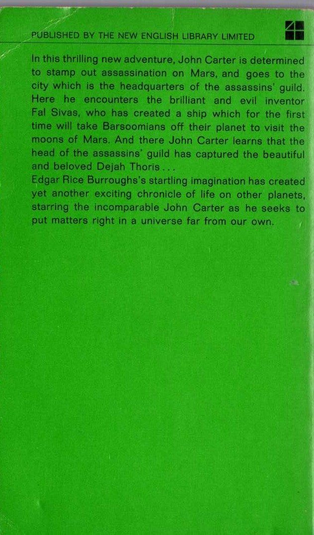 Roger Price  THE TOMORROW PEOPLE in: THREE IN THREE magnified rear book cover image