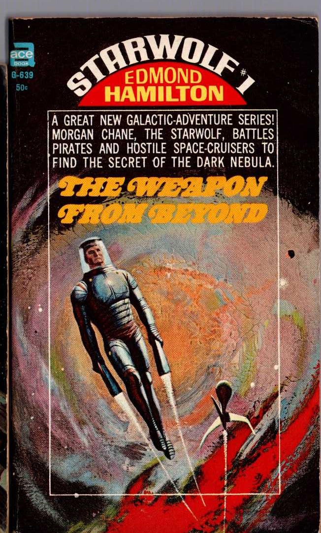 Edmond Hamilton  STARWOLF 1: THE WEAPON FROM BEYOND front book cover image