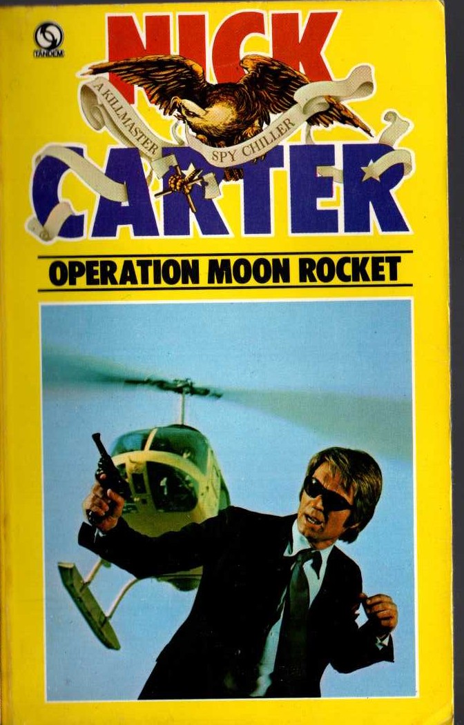 Nick Carter  OPERATION MOON ROCKET front book cover image