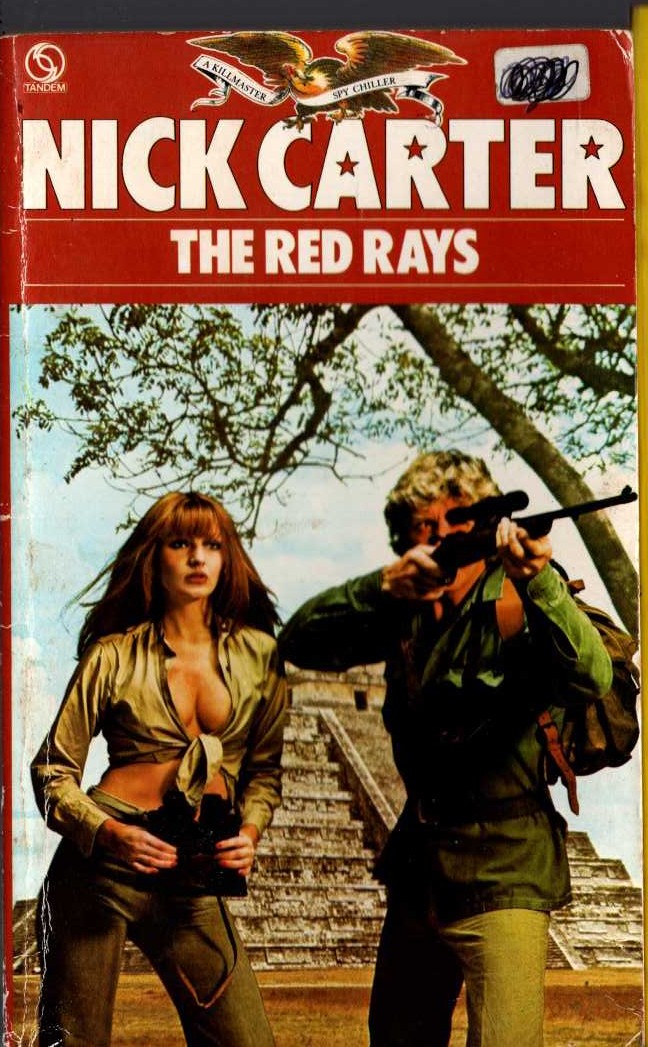 Nick Carter  THE RED RAYS front book cover image