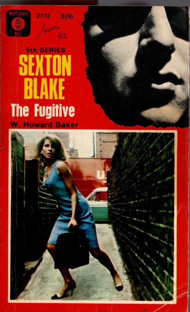 W.Howard Baker  THE FUGITIVE (Sexton Blake) front book cover image