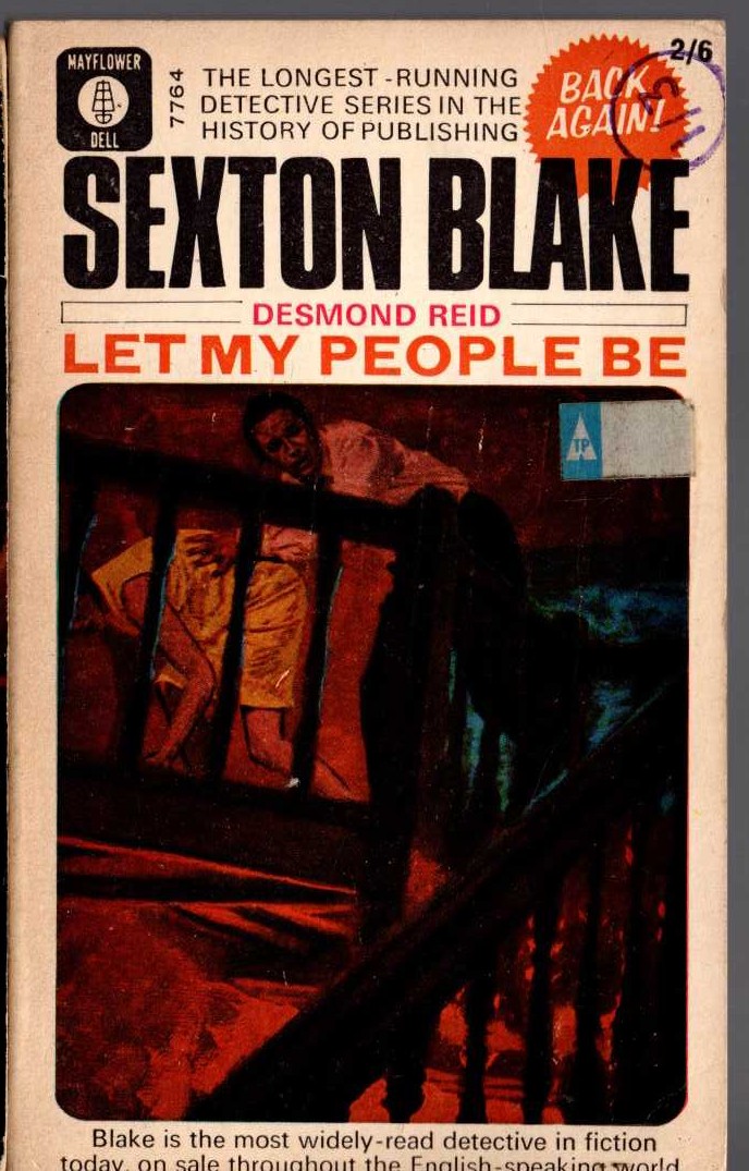 Desmond Reid  LET MY PEOPLE BE (Sexton Blake) front book cover image