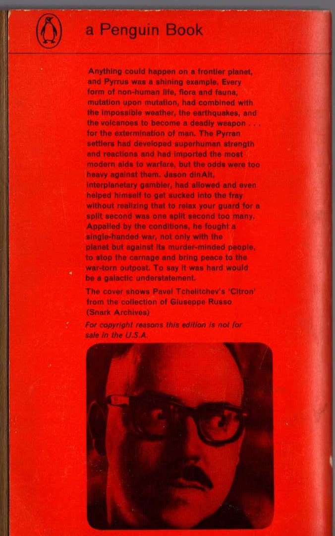Desmond Reid  LET MY PEOPLE BE (Sexton Blake) magnified rear book cover image