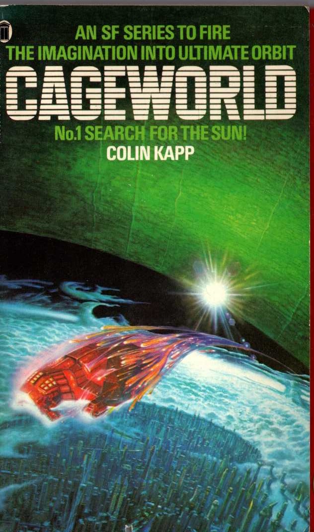 Colin Kapp  CAGEWORLD No.1: SEARCH FOR THE SUN! front book cover image