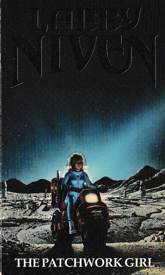 Larry Niven  THE PATCHWORK GIRL front book cover image
